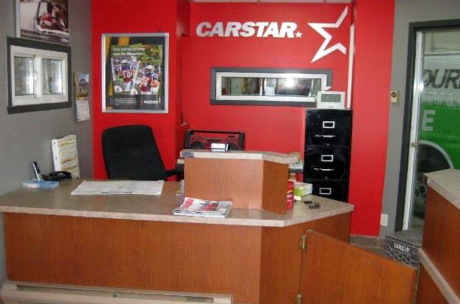 Bureau de la compagnie - Carstar (carrosserie à Joliette)